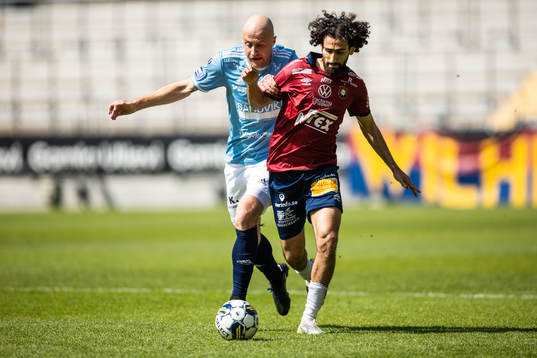 Gefles Anton Lundin och Örgrytes Hady Saleh Karim
