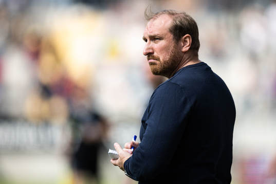 Gefles tränare Mikael Bengtsson