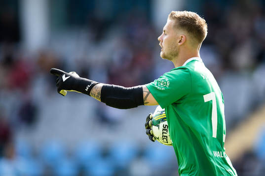 Gefles målvakt Robin Wallinder
