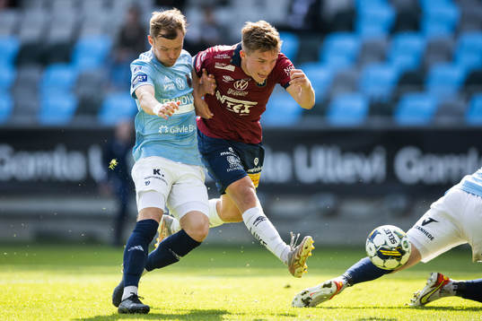 Gefles Christoffer Aspgren och Örgrytes Isak Dahlqvist