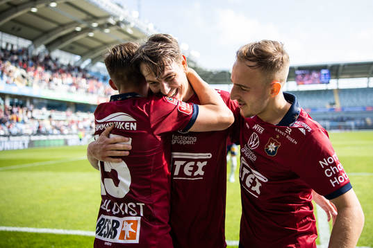 Örgrytes Isak Dahlqvist, Noah Christoffersson och Amel
