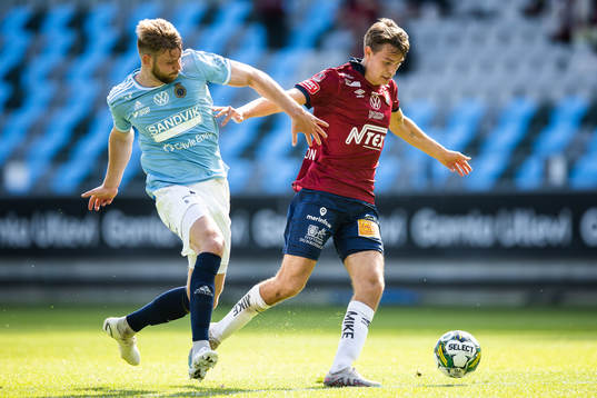 Gefles Niclas Håkansson och Örgrytes Noah Christoffersson
