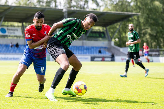 Höganäs Abdullah Al-Wahilat och Högaborgs Adam Touray
