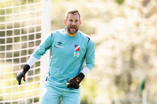 Höganäs målvakt Johan Jonsson