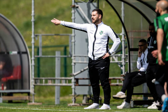 Högaborgs tränare Kristoffer Schönbeck