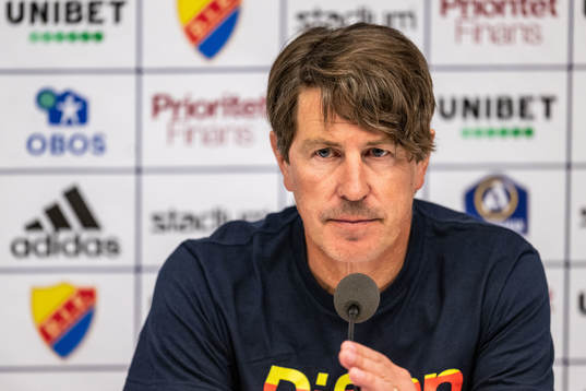 Djurgårdens tränare Thomas Lagerlöf