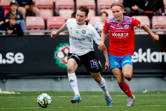 Örebros Noel Milleskog och Helsingborgs Simon Bengtsson