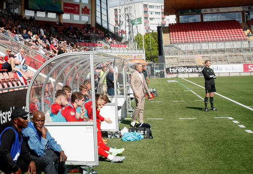 Helsingborgs tränare Stuart Baxter