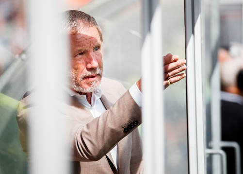 Helsingborgs tränare Stuart Baxter