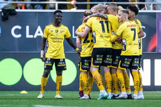 Elfsborgs spelare jublar