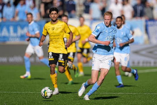 Malmö FFs Hugo Larsson