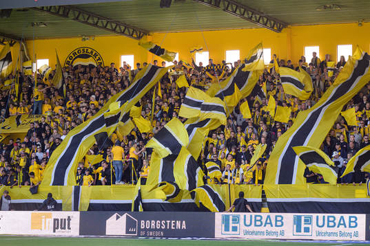 Elfsborgs supportrarnas tifo