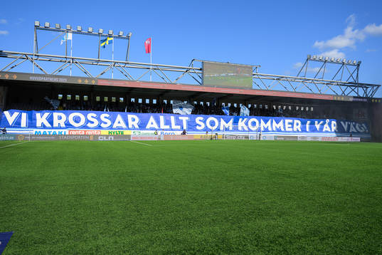 Malmö FFs supportrarnas tifo