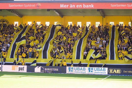 Elfsborgs supportrarnas tifo