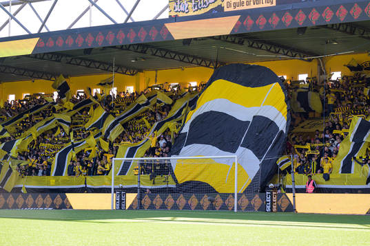Elfsborgs supportrarnas tifo