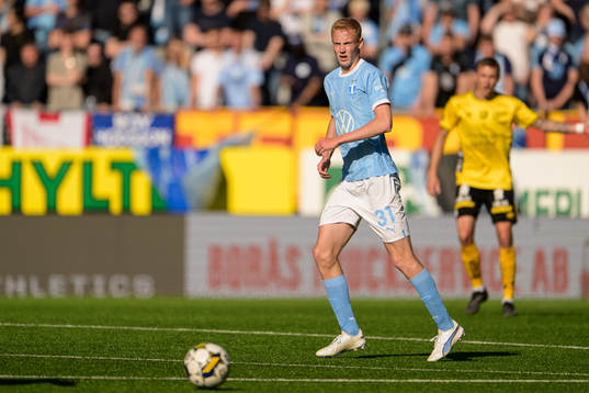 Malmö FFs Hugo Larsson