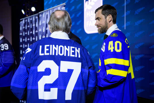Kimmo Leinonen of Finland and former ice hockey player