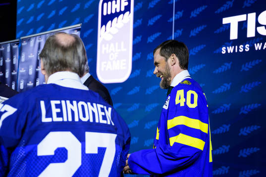 Kimmo Leinonen of Finland and former ice hockey player