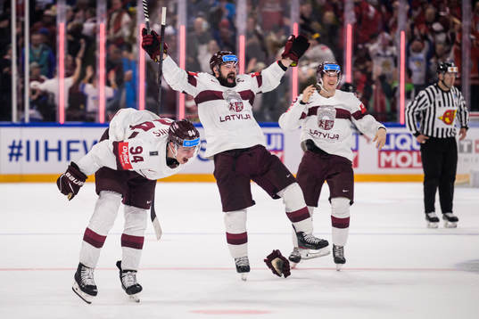 Kristians Rubins, Kaspars Daugavins and Dans Locmelis of