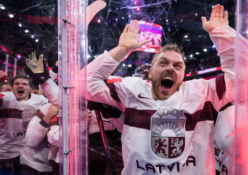 Bläddra bland fler bilder av 2023 IIHF Ice Hockey World Championship, day 17, Bronze Medal Game, USA - Latvia