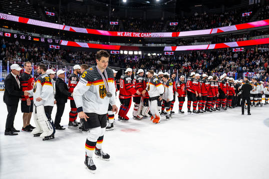 Kai Wissmann of Germany looks dejected