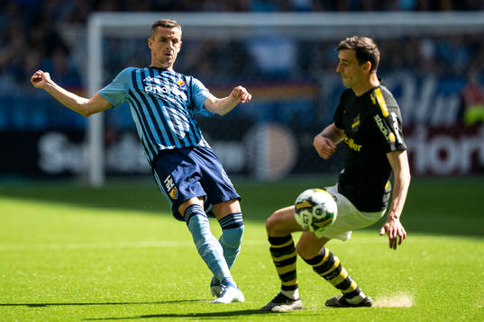 Djurgårdens Haris Radetinac och AIKs Jetmir Haliti
