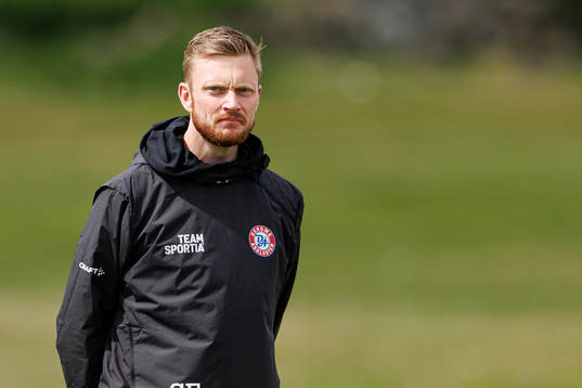 Derome-Åsklosters tränare Simon Frankfeldt
