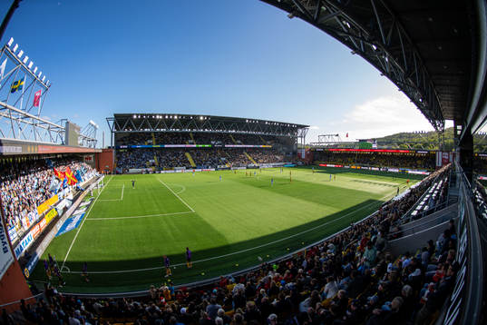 Interiör av Borås Arena