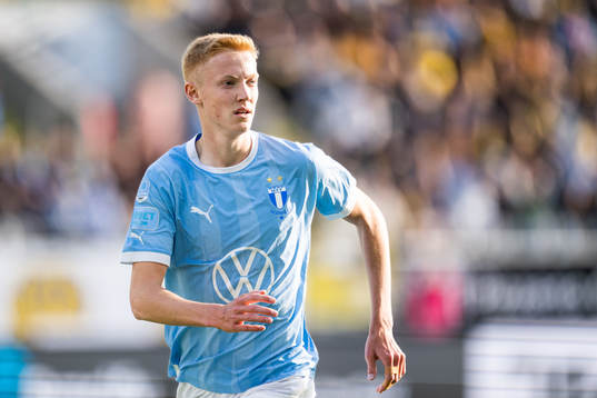 Malmö FFs Hugo Larsson