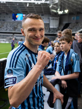 Djurgårdens Piotr Johansson