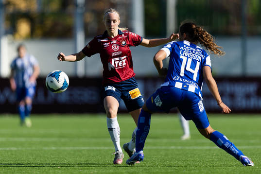 Örgrytes Elsa Mauléon Stenudd och IFK Göteborgs Malva