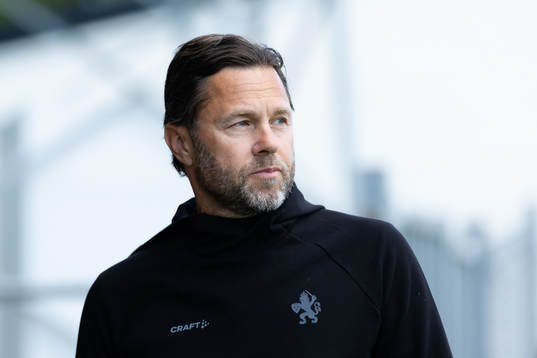 IFK Göteborgs tränare Peter Svanström innan