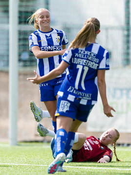 IFK Göteborgs Ida Kjellman jublar
