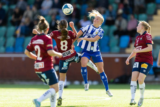 Örgrytes Felicia Tengdahl och IFK Göteborgs Ida Kjellman