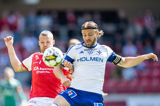 Kalmars Rasmus Sjöstedt och IFK Norrköpings Christoffer