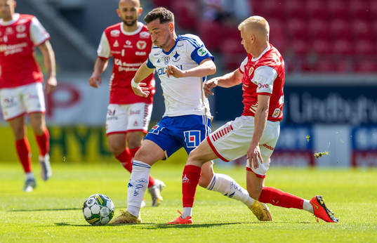 IFK Norrköpings Vito Hammershöy-Mistrati och Kalmars Axel