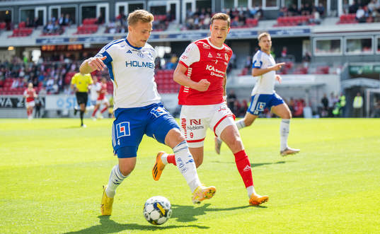 IFK Norrköpings Marco Lund Nielsen och Kalmars Mileta