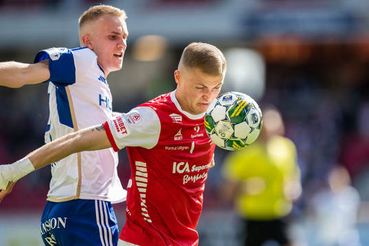 IFK Norrköpings Victor Stange Lind och Kalmars David