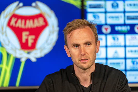 Kalmars tränare Henrik Jensen
