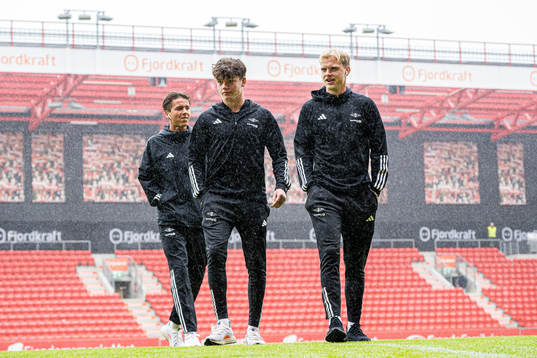 Sverre Halseth Nypan and Morten Bjørlo of Rosenborg