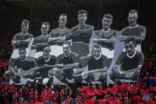 Spectators in the stands