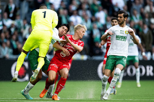 Värnamos Jonathan Ursin Rasheed och Victor Larsson mot