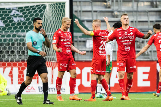 Värnamos Victor Larsson, Freddy Winsth och Victor Eriksson