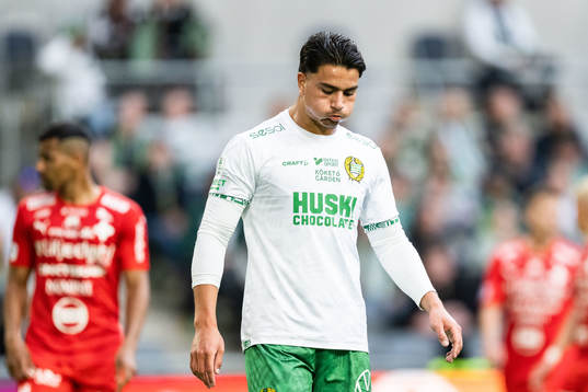 Hammarbys Jusef Erabi deppar