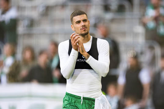Hammarbys Edvin Kurtulus deppar