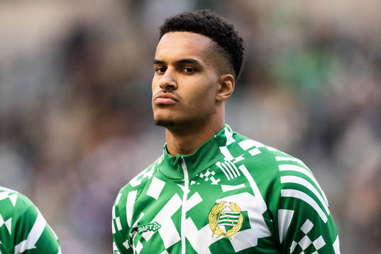Hammarbys målvakt Oliver Dovin