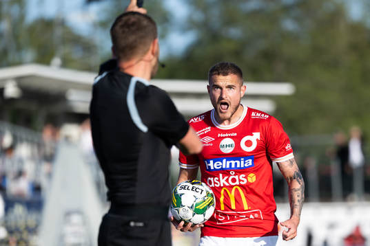 Degerfors Christos Gravius reagerar på domslut