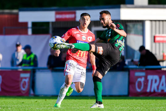 Degerfors Diego De Jesus Campos Ballestero och Varbergs