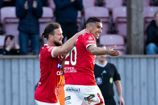 Degerfors Elyas Bouzaiene jublar