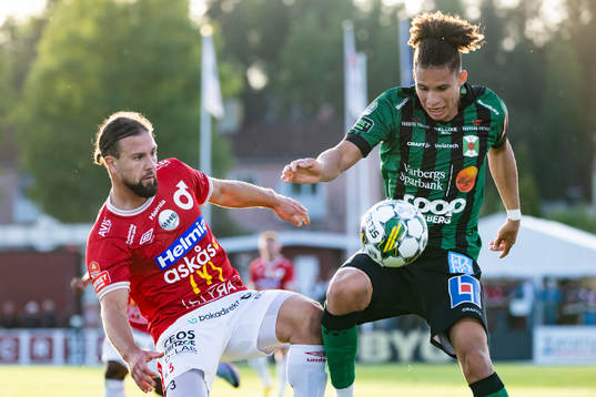 Degerfors Abdelkarim Mammar Chaouche och Maxime Anne Marie